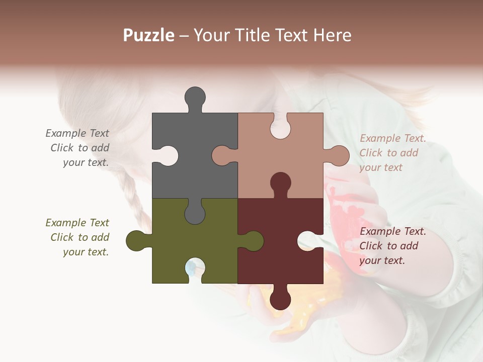 Baby Entertainment Creative PowerPoint Template