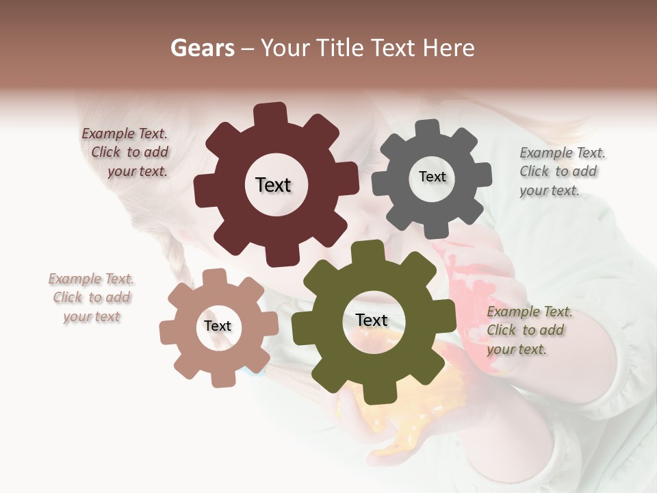 Baby Entertainment Creative PowerPoint Template