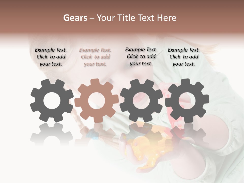 Baby Entertainment Creative PowerPoint Template