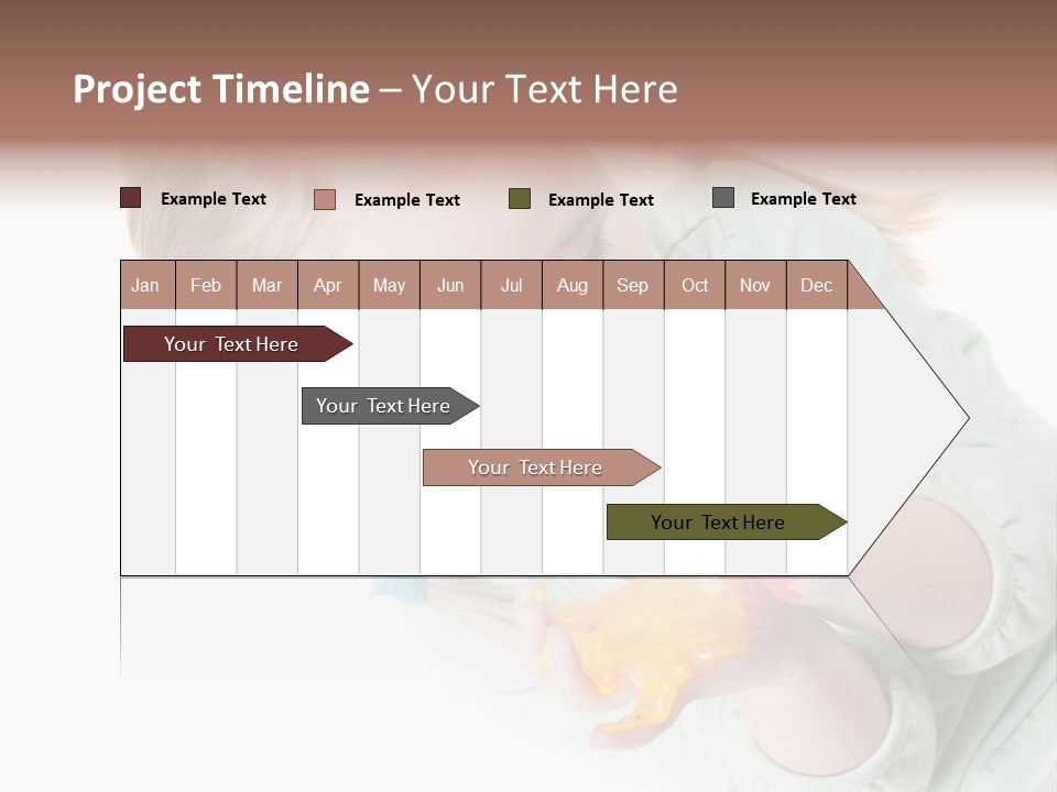 Baby Entertainment Creative PowerPoint Template