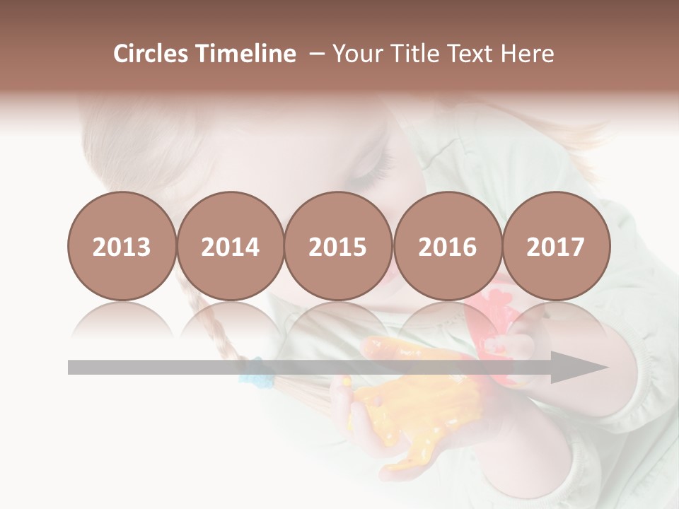 Baby Entertainment Creative PowerPoint Template