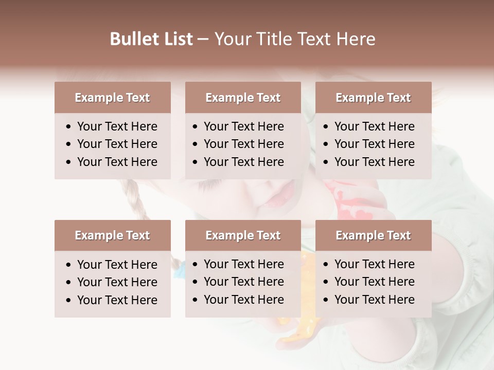 Baby Entertainment Creative PowerPoint Template