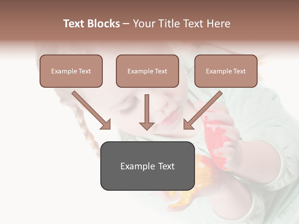 Baby Entertainment Creative PowerPoint Template