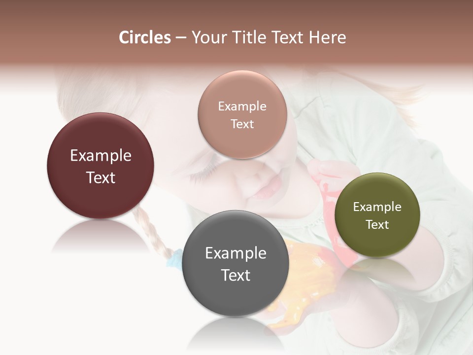 Baby Entertainment Creative PowerPoint Template