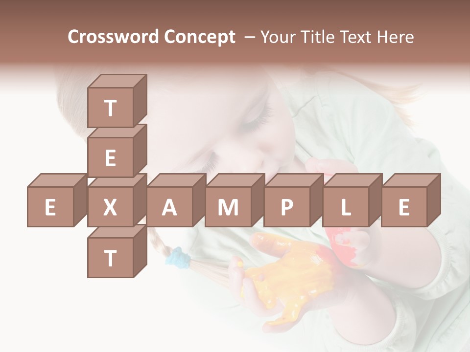 Baby Entertainment Creative PowerPoint Template