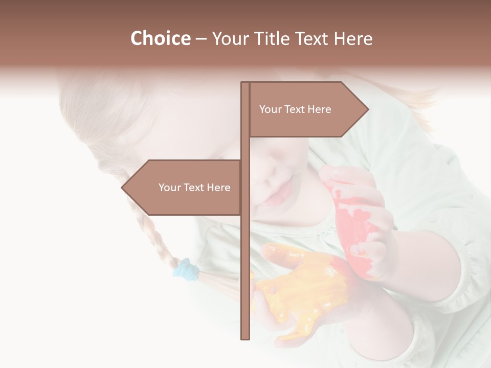 Baby Entertainment Creative PowerPoint Template