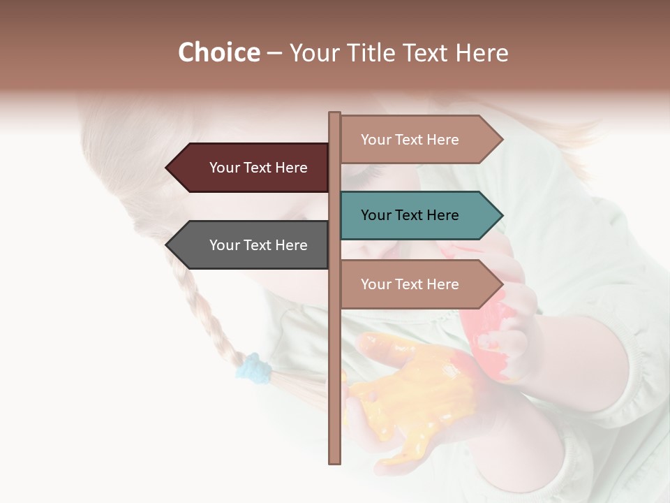 Baby Entertainment Creative PowerPoint Template