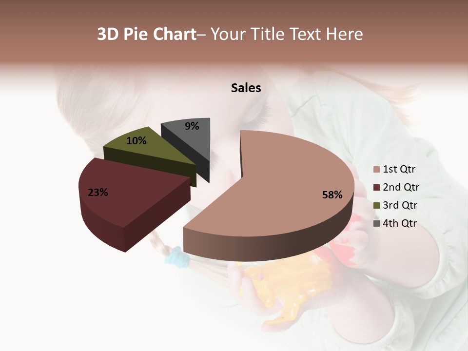 Baby Entertainment Creative PowerPoint Template