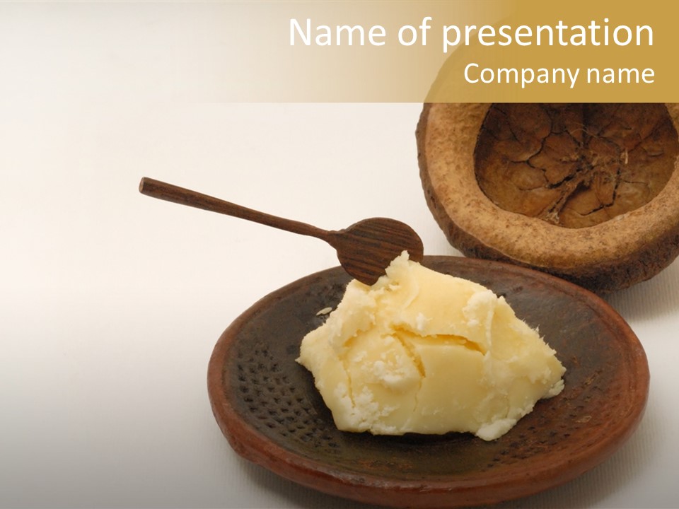 Milk Treatment Harmony PowerPoint Template