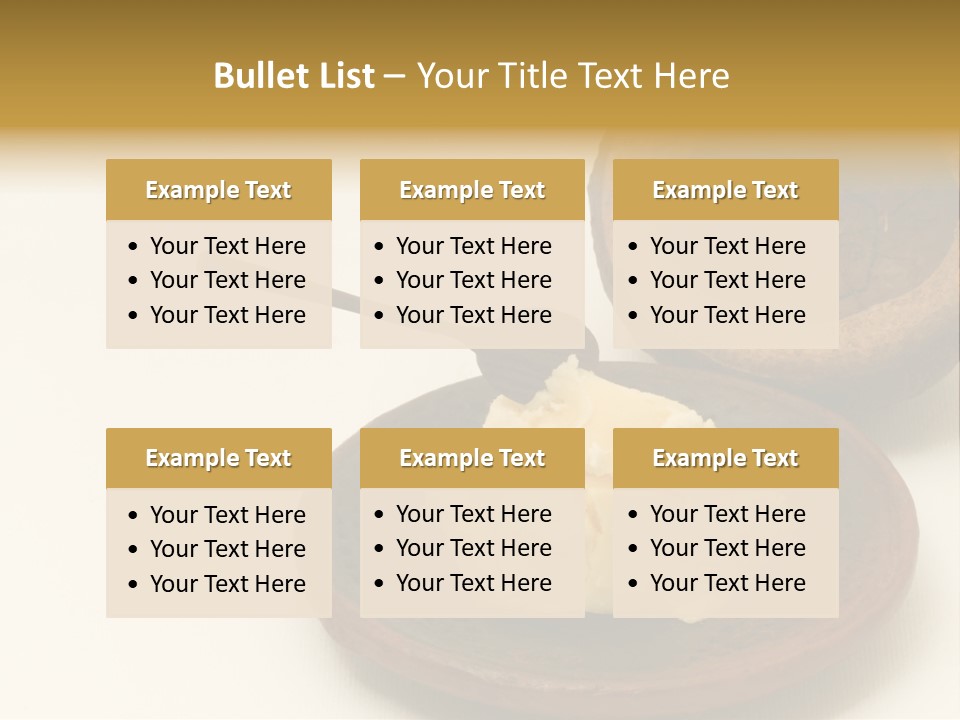 Milk Treatment Harmony PowerPoint Template