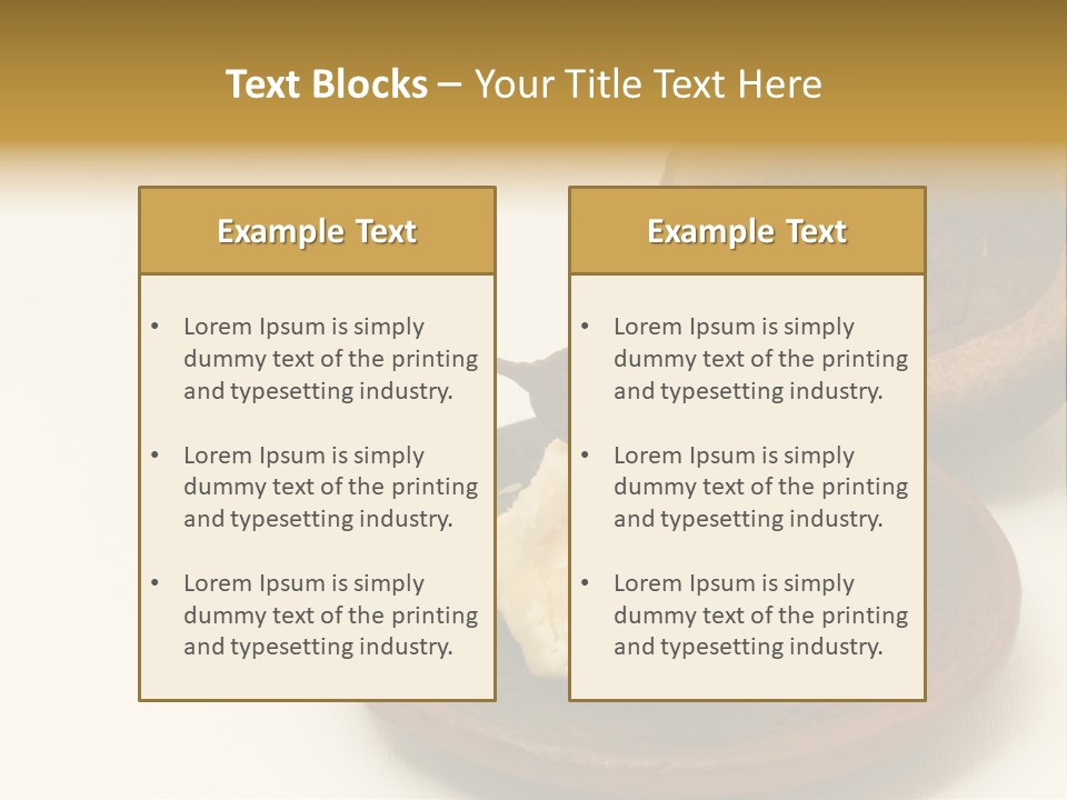 Milk Treatment Harmony PowerPoint Template
