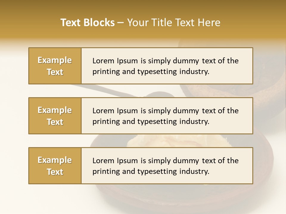 Milk Treatment Harmony PowerPoint Template