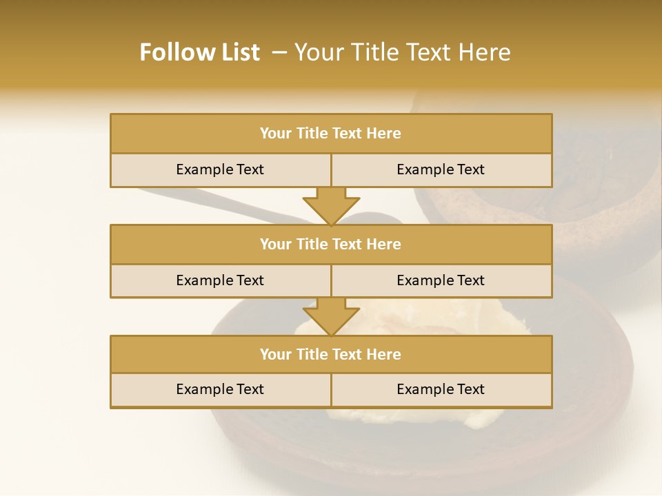 Milk Treatment Harmony PowerPoint Template