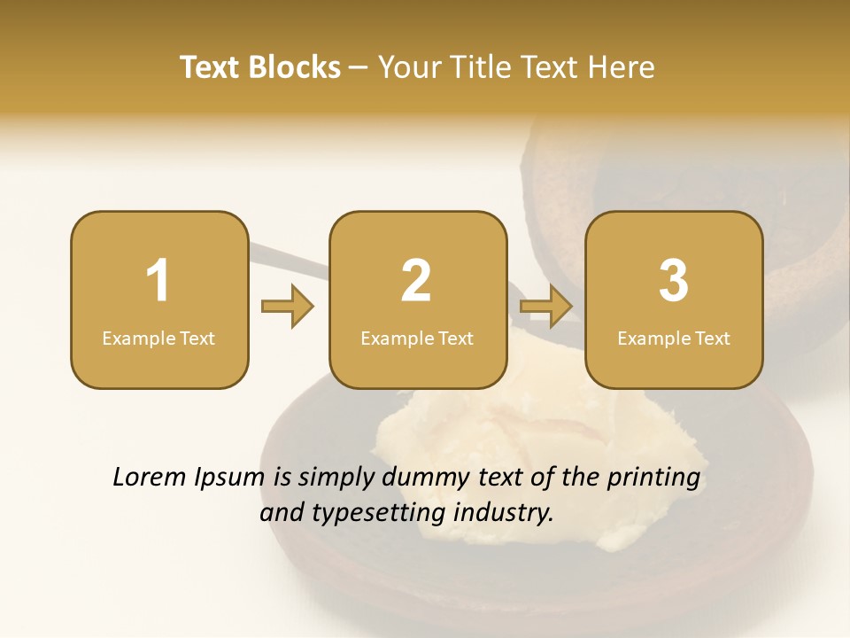 Milk Treatment Harmony PowerPoint Template