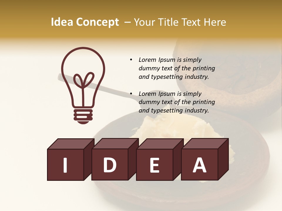 Milk Treatment Harmony PowerPoint Template