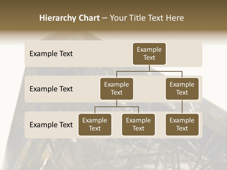 Mineral Black Close Up View PowerPoint Template