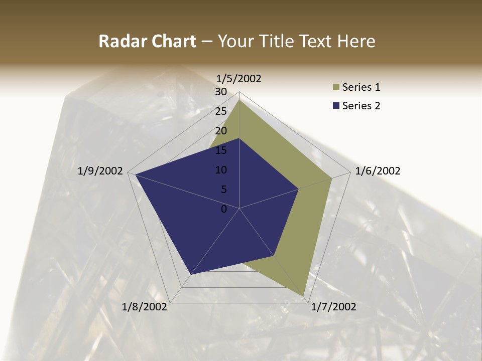 Mineral Black Close Up View PowerPoint Template