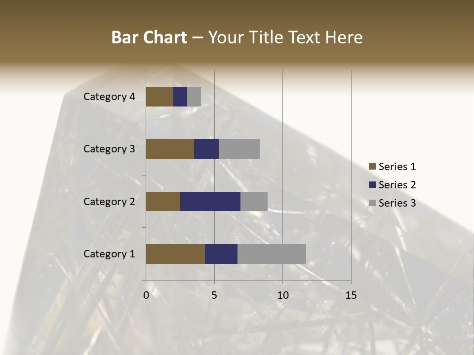 Mineral Black Close Up View PowerPoint Template