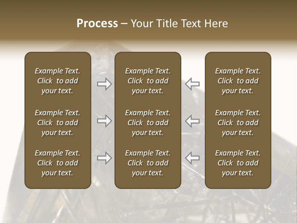 Mineral Black Close Up View PowerPoint Template