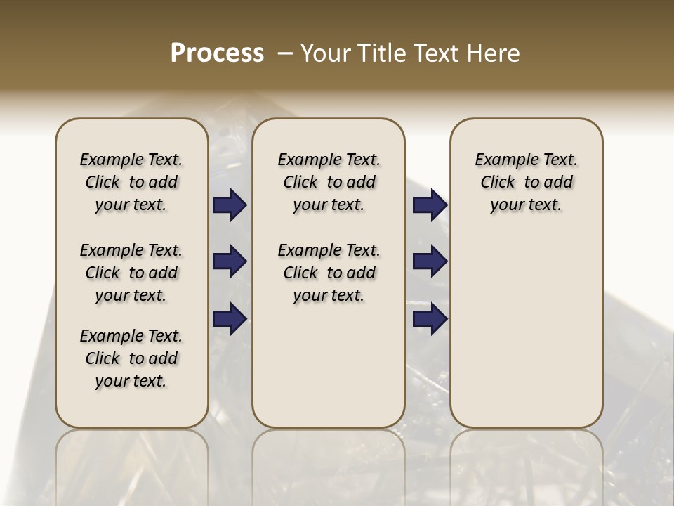 Mineral Black Close Up View PowerPoint Template