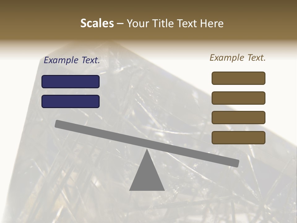 Mineral Black Close Up View PowerPoint Template