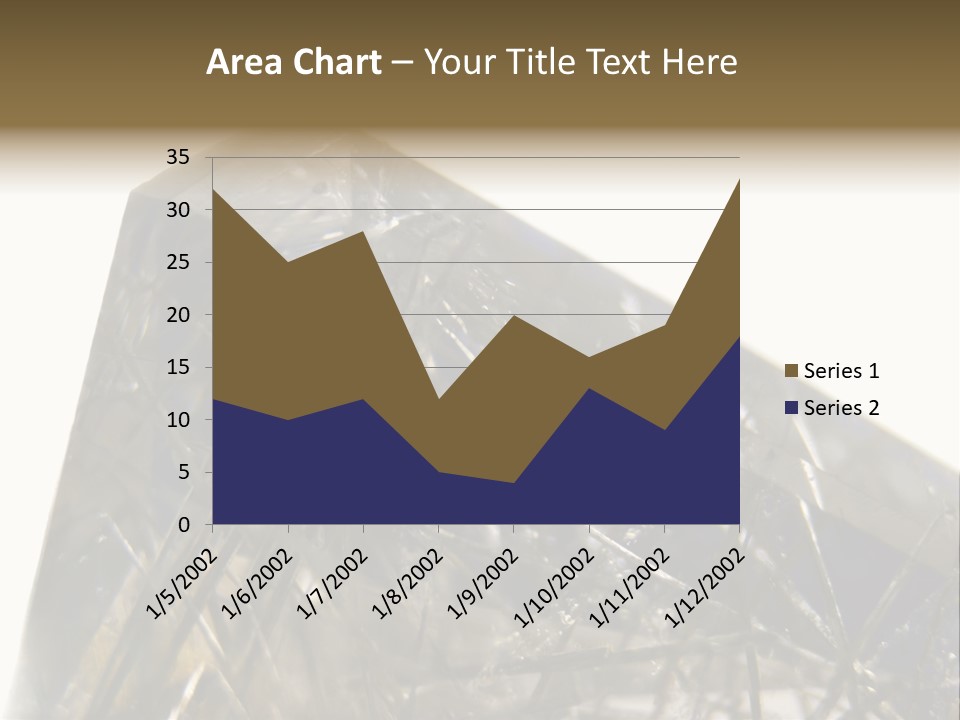 Mineral Black Close Up View PowerPoint Template