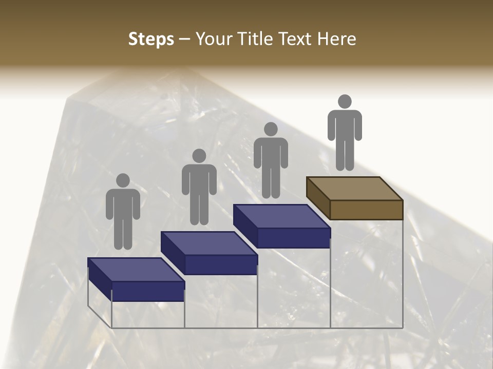 Mineral Black Close Up View PowerPoint Template