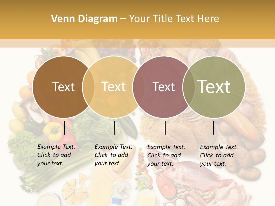 Protein Poultry Food Pyramid PowerPoint Template