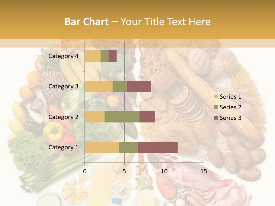 Protein Poultry Food Pyramid PowerPoint Template
