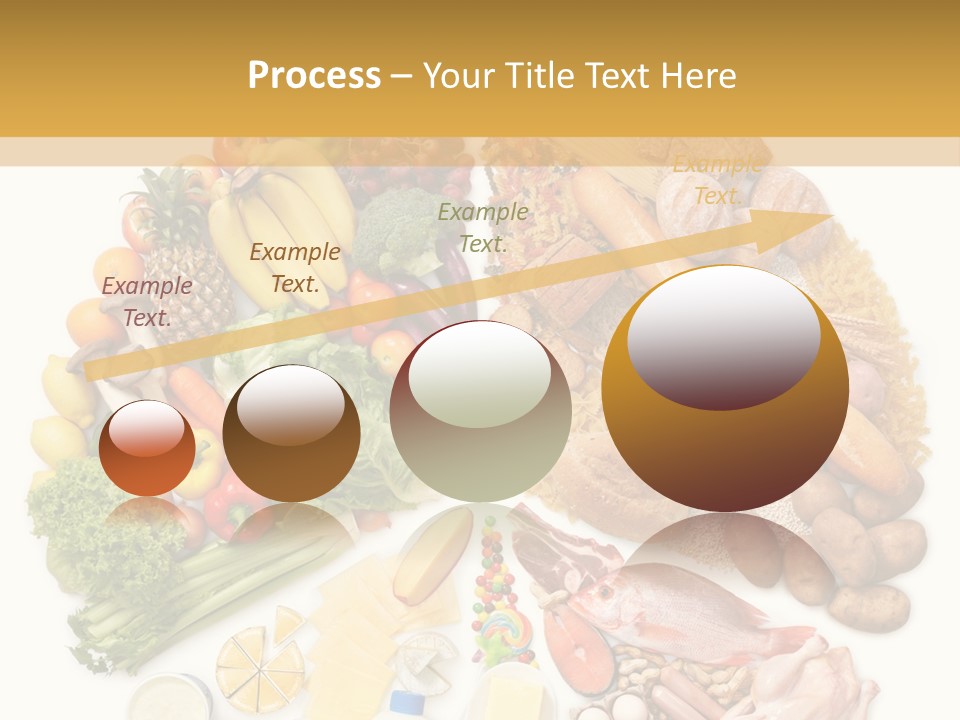 Protein Poultry Food Pyramid PowerPoint Template