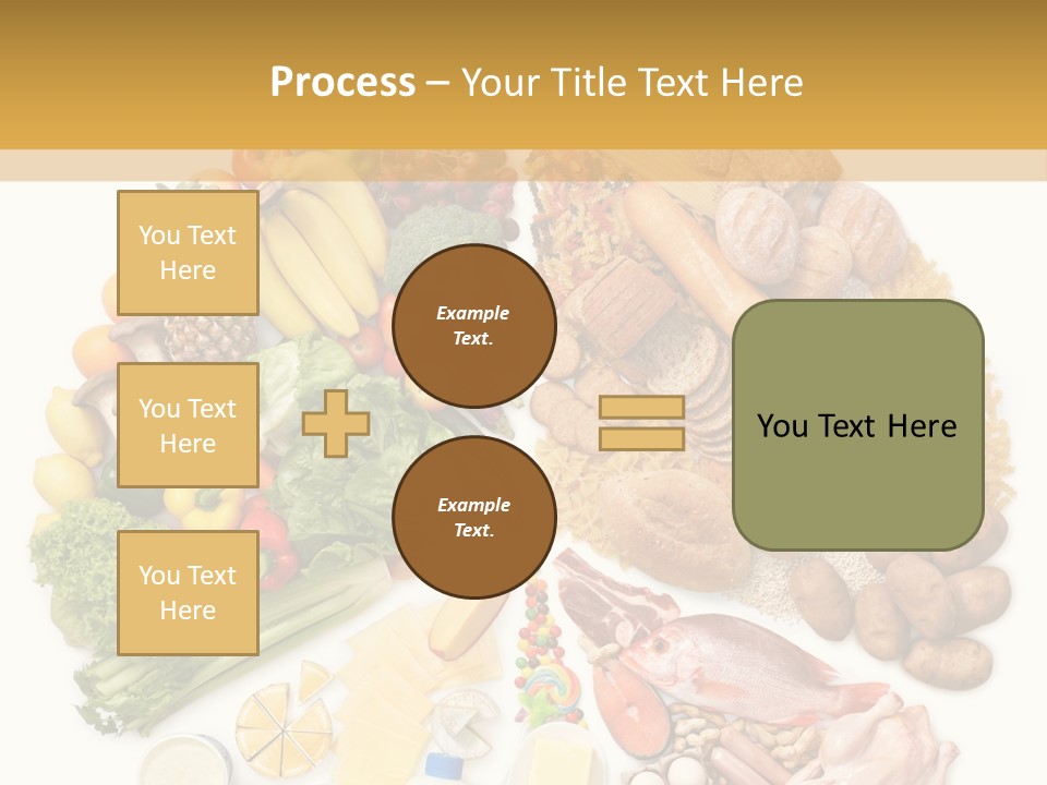Protein Poultry Food Pyramid PowerPoint Template