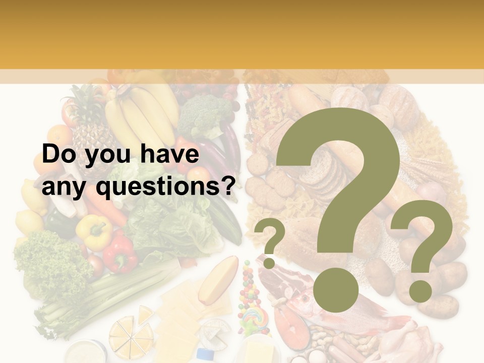 Protein Poultry Food Pyramid PowerPoint Template