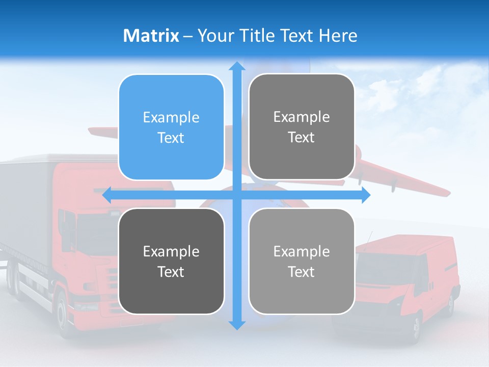 Shipping Transportation Global PowerPoint Template