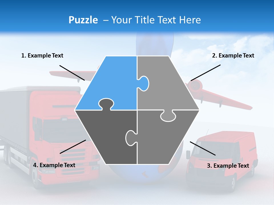 Shipping Transportation Global PowerPoint Template