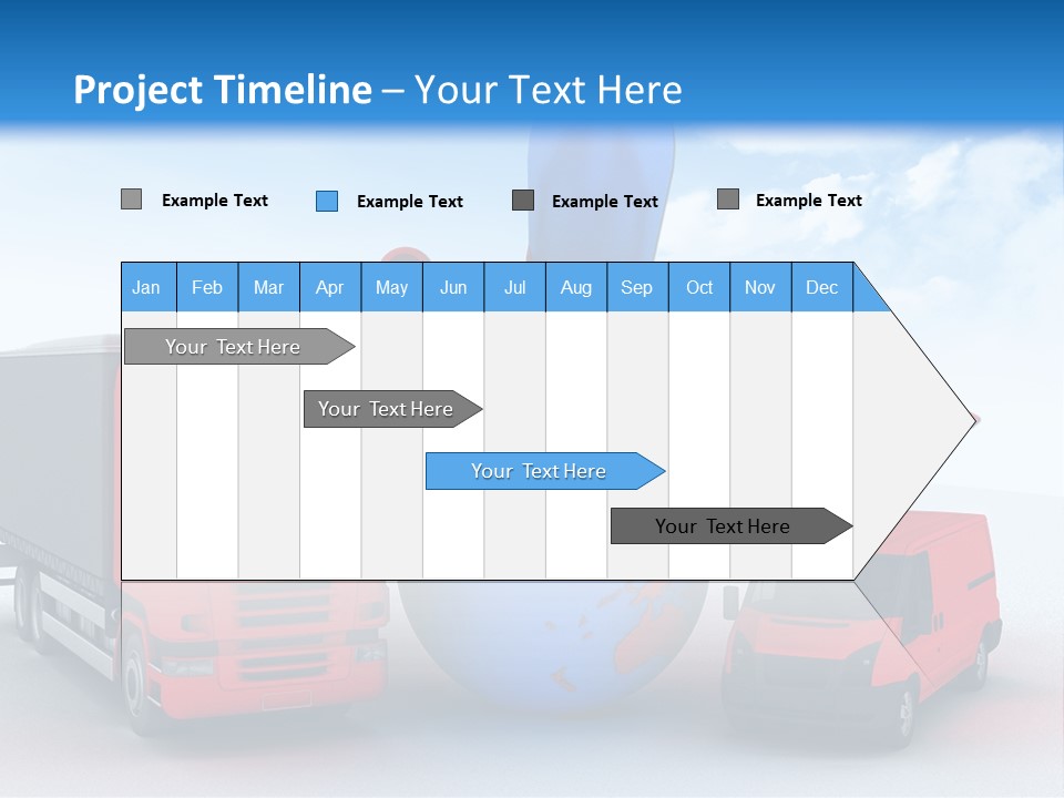 Shipping Transportation Global PowerPoint Template