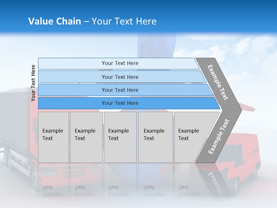 Shipping Transportation Global PowerPoint Template