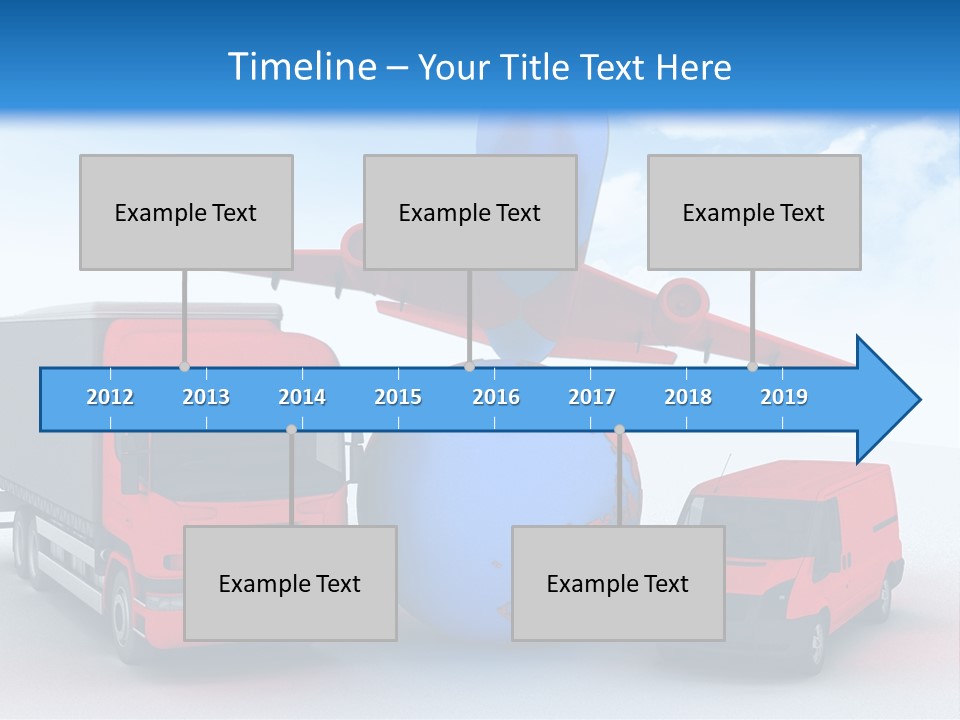 Shipping Transportation Global PowerPoint Template