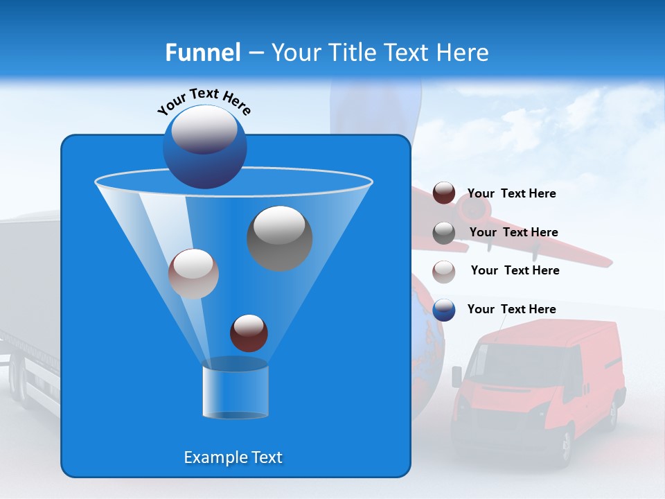 Shipping Transportation Global PowerPoint Template