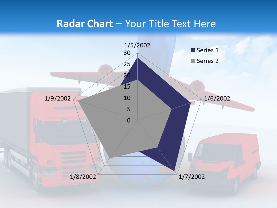 Shipping Transportation Global PowerPoint Template