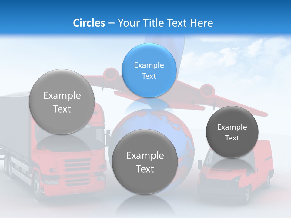 Shipping Transportation Global PowerPoint Template