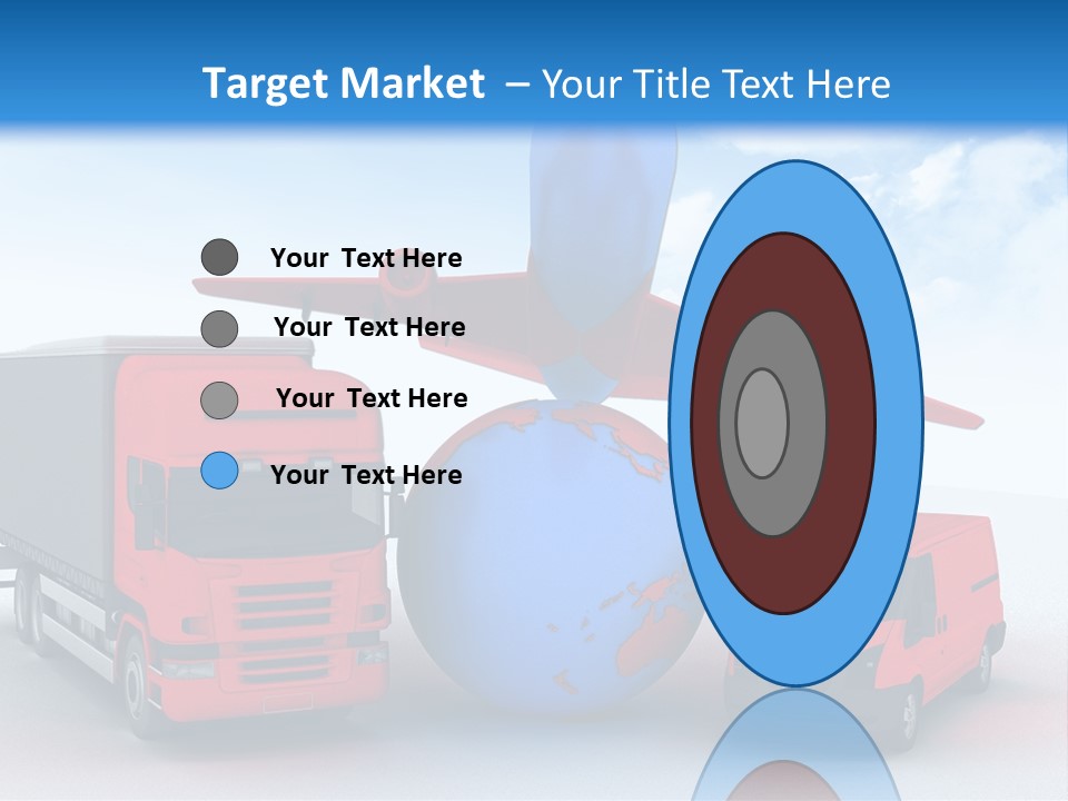 Shipping Transportation Global PowerPoint Template