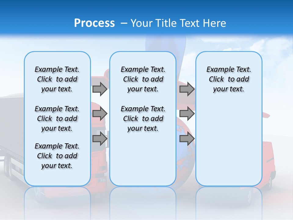 Shipping Transportation Global PowerPoint Template