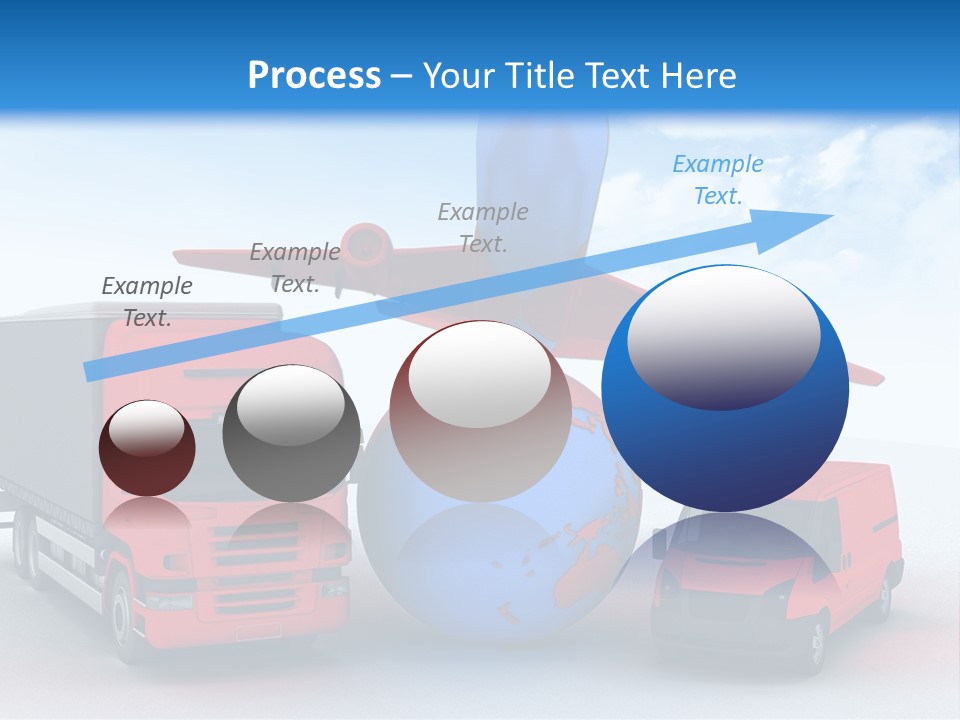 Shipping Transportation Global PowerPoint Template
