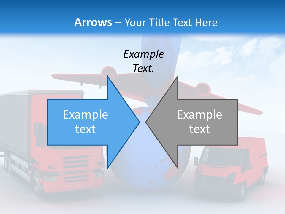 Shipping Transportation Global PowerPoint Template