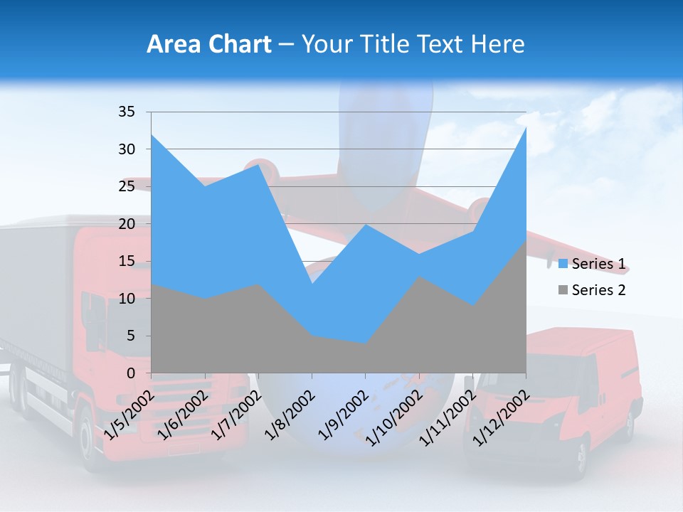 Shipping Transportation Global PowerPoint Template