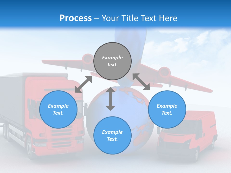 Shipping Transportation Global PowerPoint Template