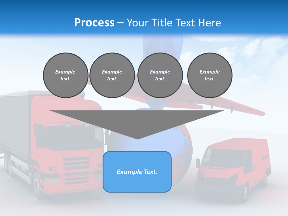 Shipping Transportation Global PowerPoint Template