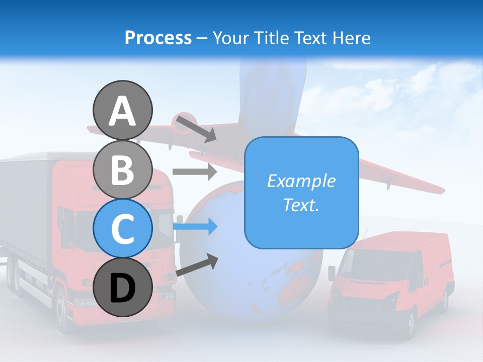 Shipping Transportation Global PowerPoint Template