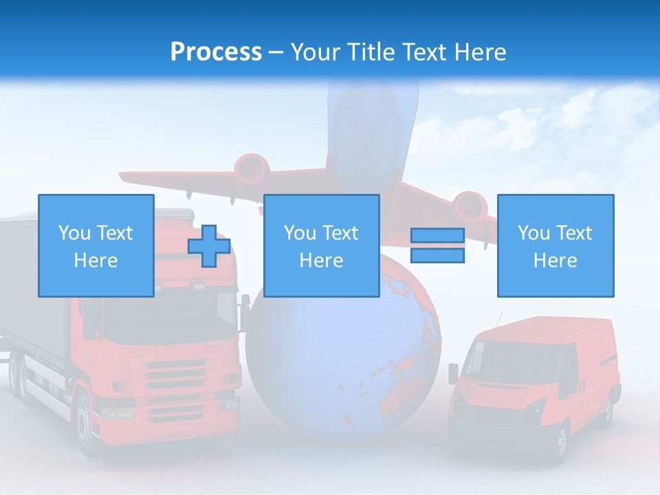 Shipping Transportation Global PowerPoint Template