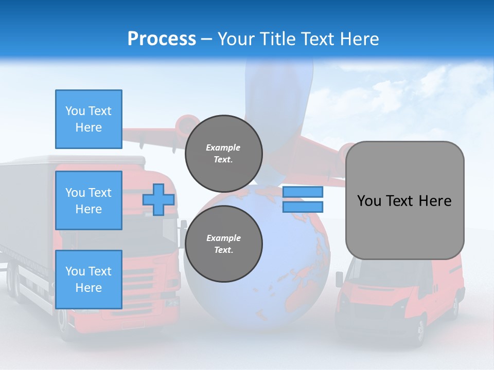 Shipping Transportation Global PowerPoint Template